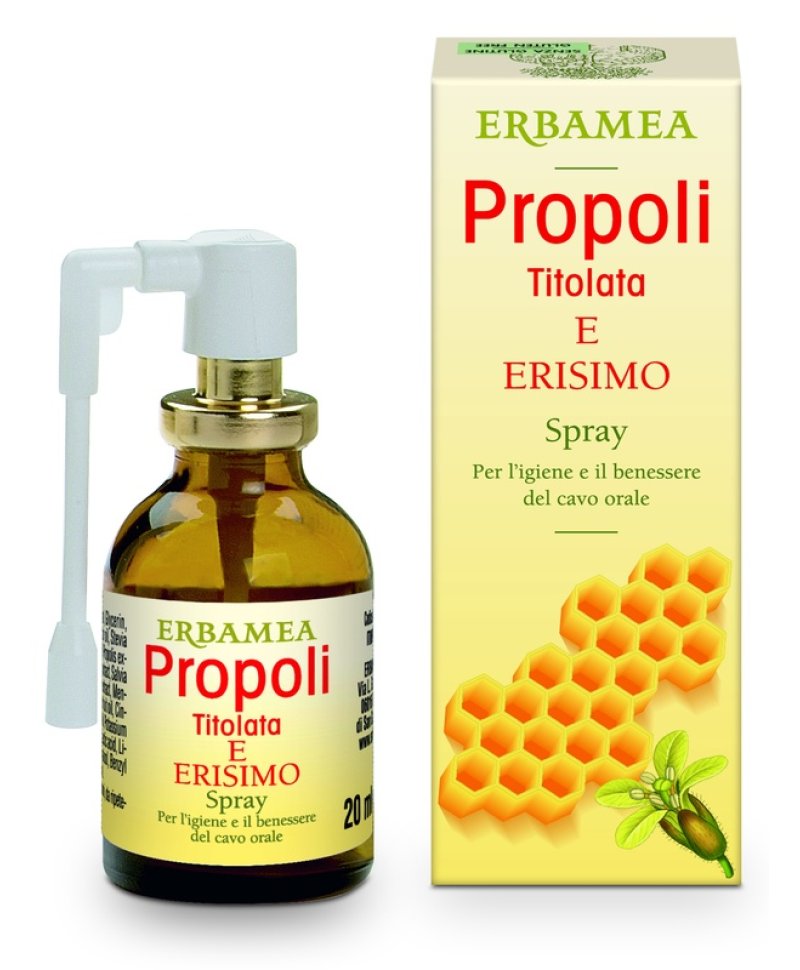 PROPOLI ERISIMO TITOLATA SPRAY