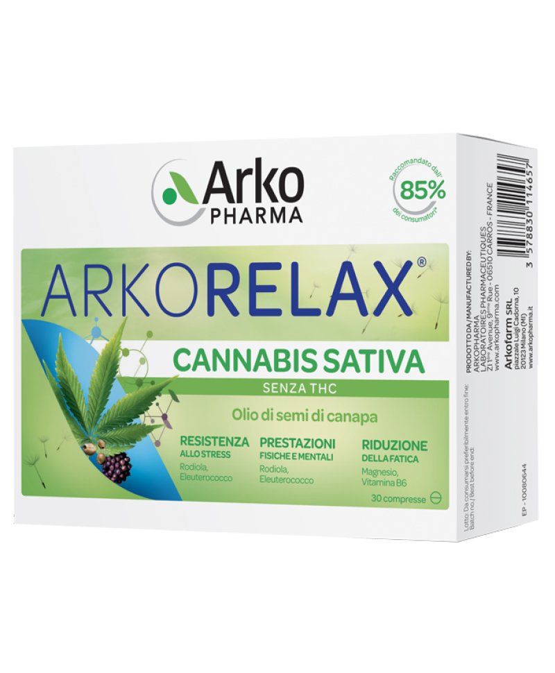 ARKORELAX CANNABIS SATIVA30CPR