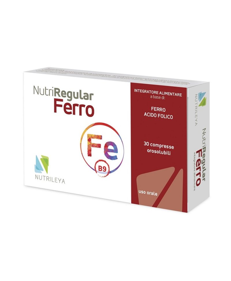 NUTRIREGULAR FERRO 30CPR OROS.