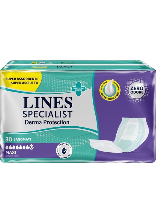LINES SP DERM SAG MAXI 30PZ