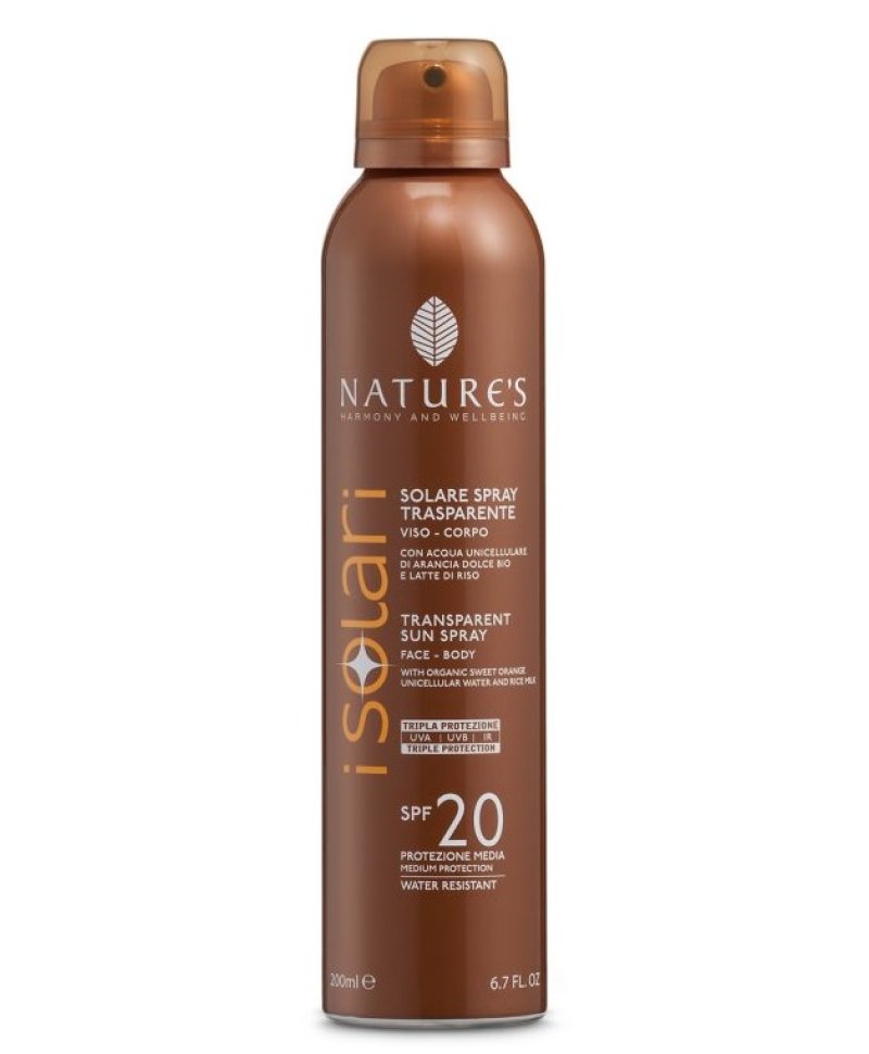 SOLARI NATURE'S SPR TRAS SPF20