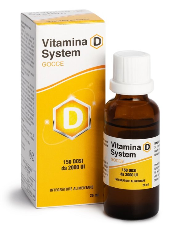 VITAMINA D3 SYSTEM 2000UI GTT 26 VITAMINA D3 SYSTEM 2000UI GTT 26