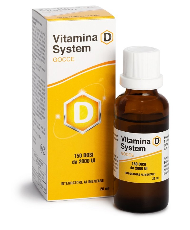 VITAMINA D3 SYSTEM 2000UI GTT 26 VITAMINA D3 SYSTEM 2000UI GTT 26