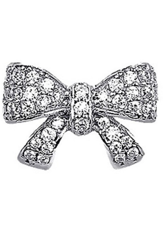 ORECCHINI BOW TIE CRYSTALS