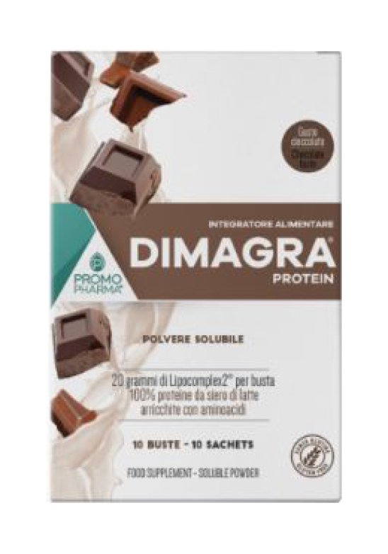 DIMAGRA PROTEIN CACAO 10BUSTE