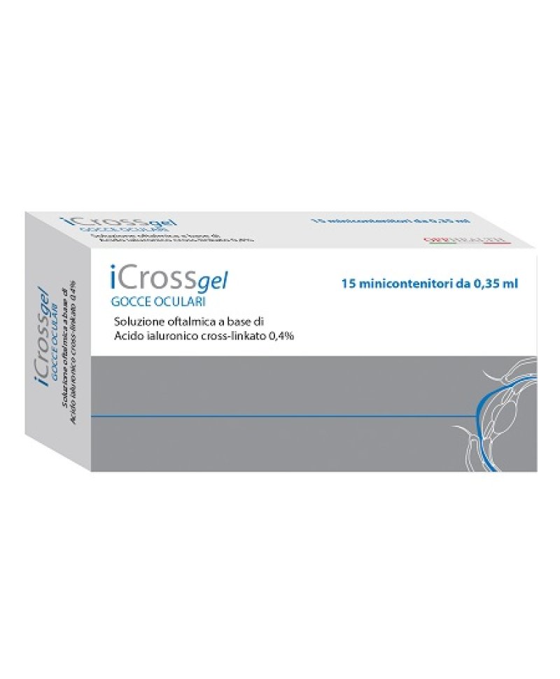 ICROSS GEL GOCCE OCUL 15PZ