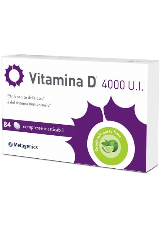 VITAMINA D 4000UI 84 Compresse