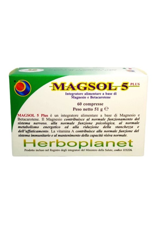 MAGSOL 5 PLUS 60 Compresse