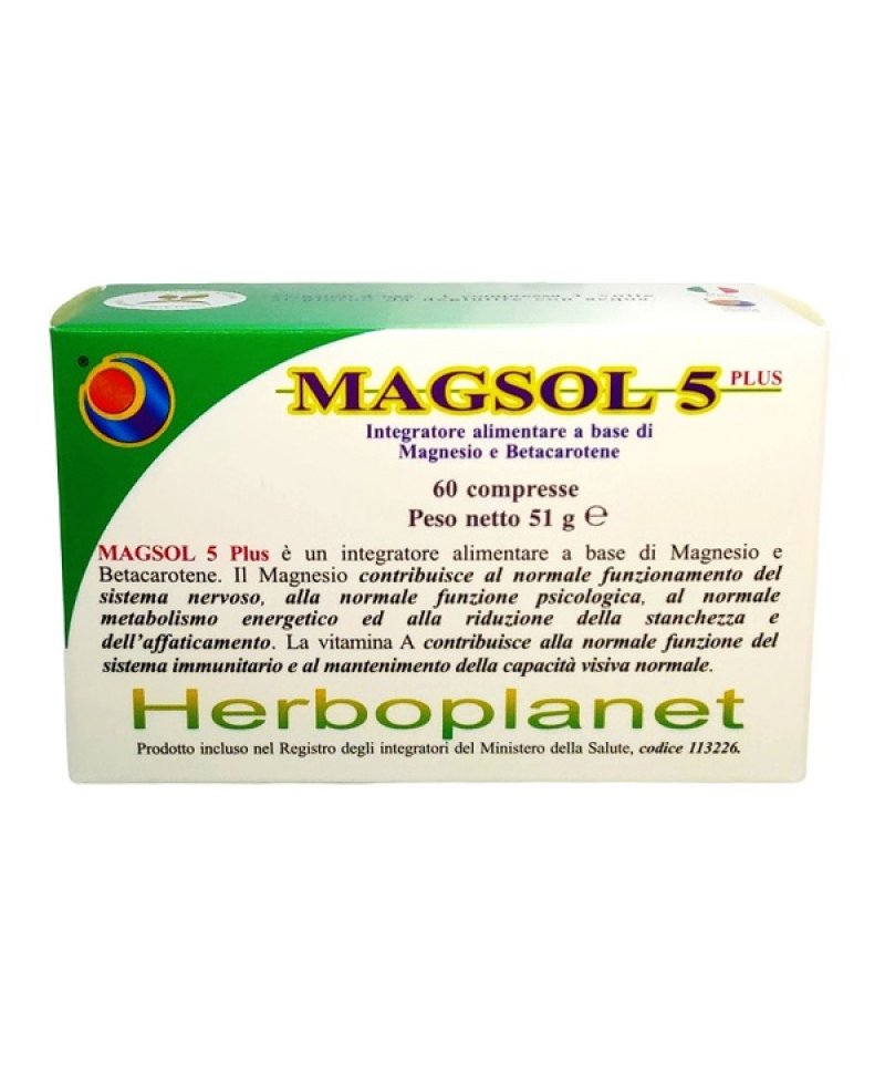 MAGSOL 5 PLUS 60 Compresse