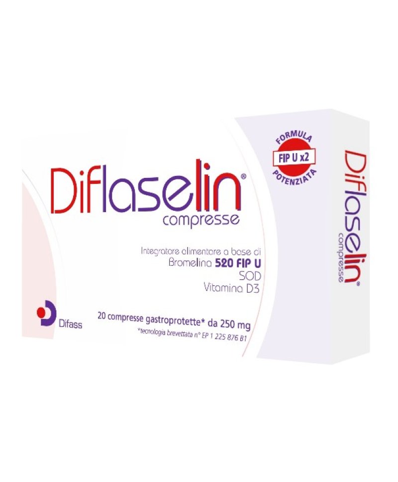 DIFLASELIN 20 Compresse GASTROPROTETT