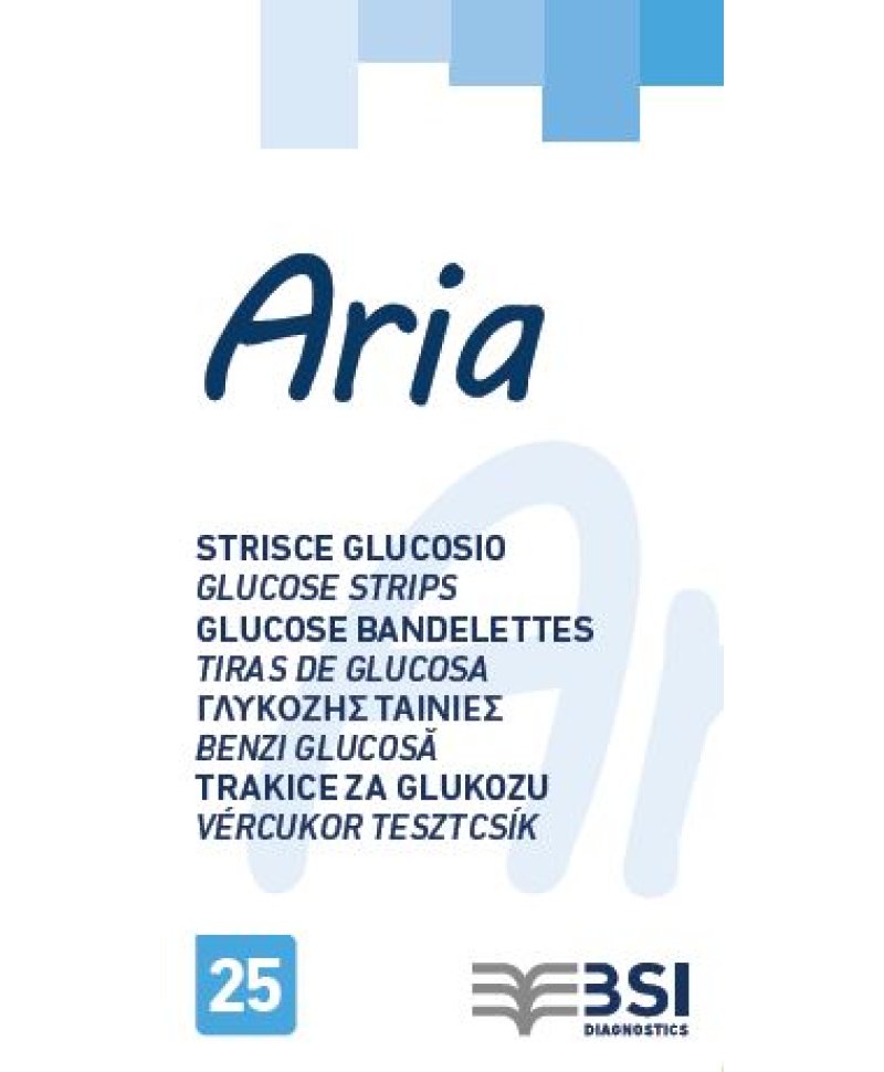 STRISCE MIS GLICEMIA ARIA 25PZ