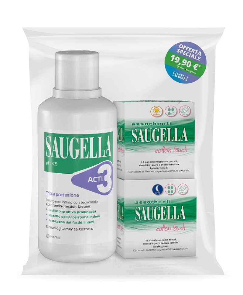 SAUGELLA ACTI3 500ML+ASSORB G/N