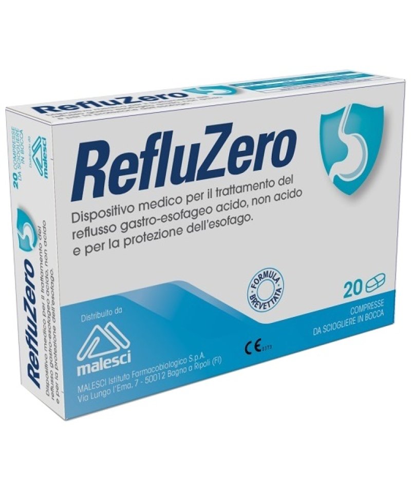 REFLUZERO 20 Compresse reflusso gastro-esofageo e bruciore