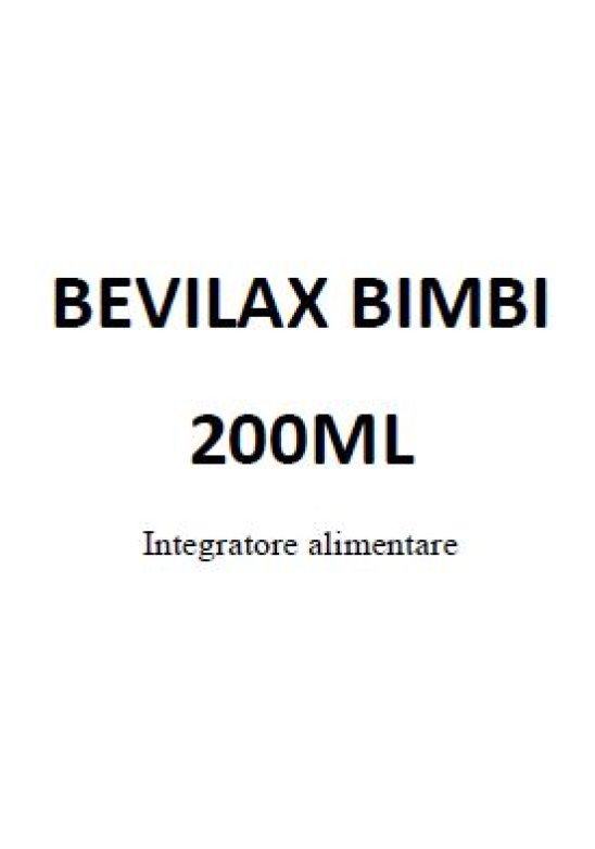 BEVILAX BIMBI 200ML