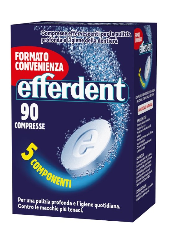 EFFERDENT 90 Compresse EFFERVESCENTI