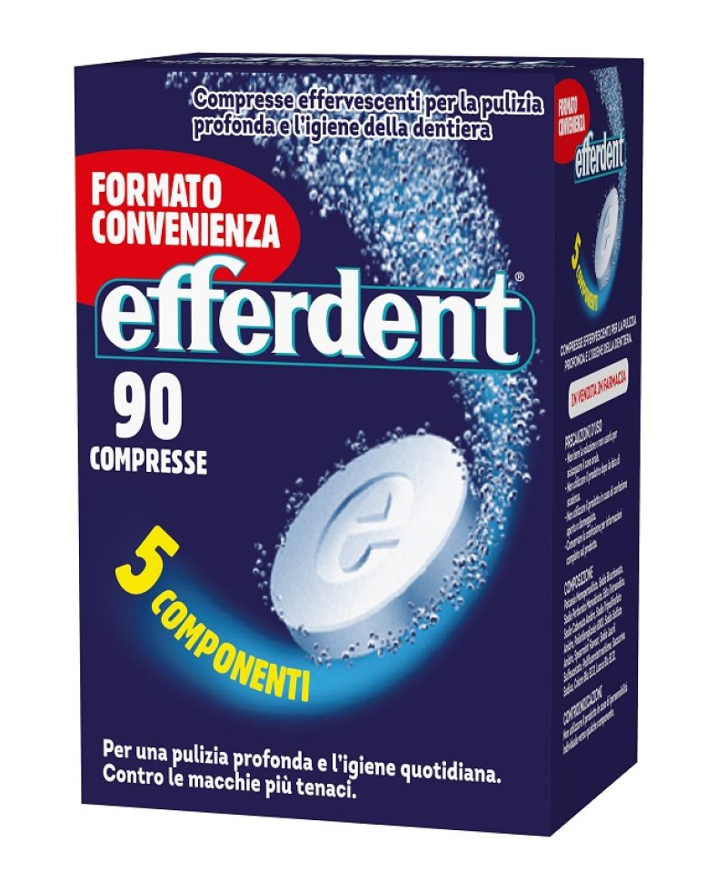 EFFERDENT 90 Compresse EFFERVESCENTI