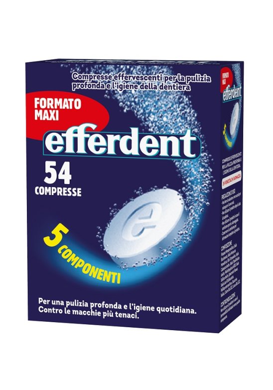 EFFERDENT 54 Compresse EFFERVESCENTI