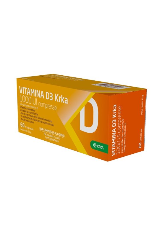 VITAMINA D3 KRKA 1000 UI 60 Compresse