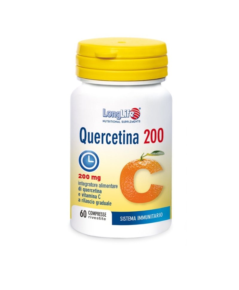 LONGLIFE QUERCETINA 200 60 Compresse