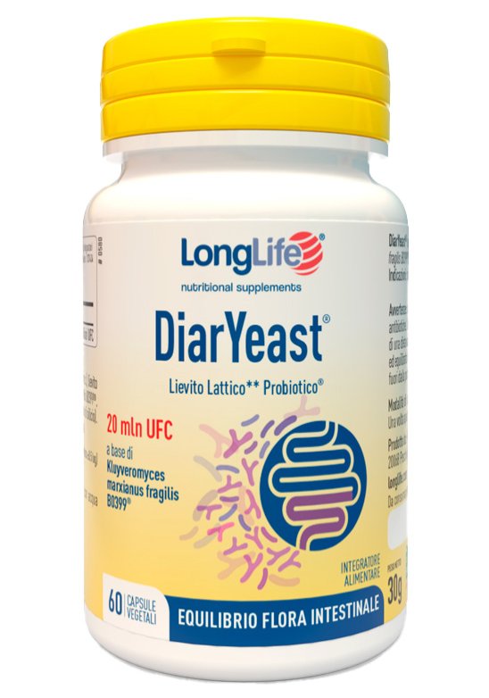 LONGLIFE DIARYEAST 60CPS VEG