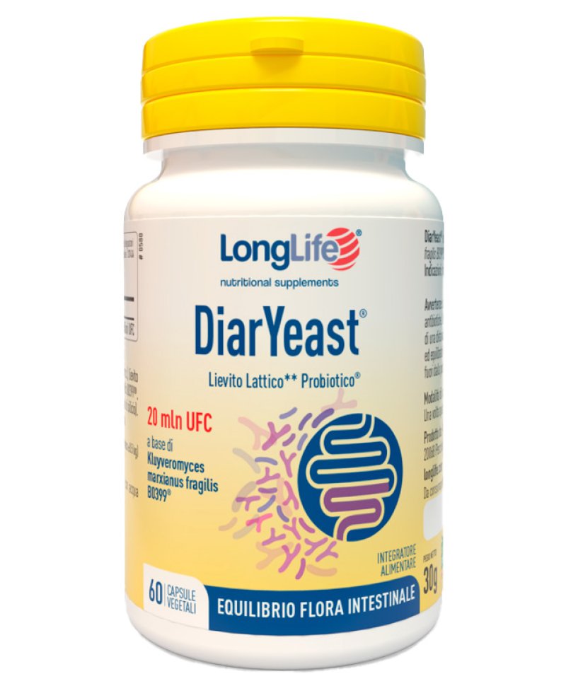 LONGLIFE DIARYEAST 60CPS VEG