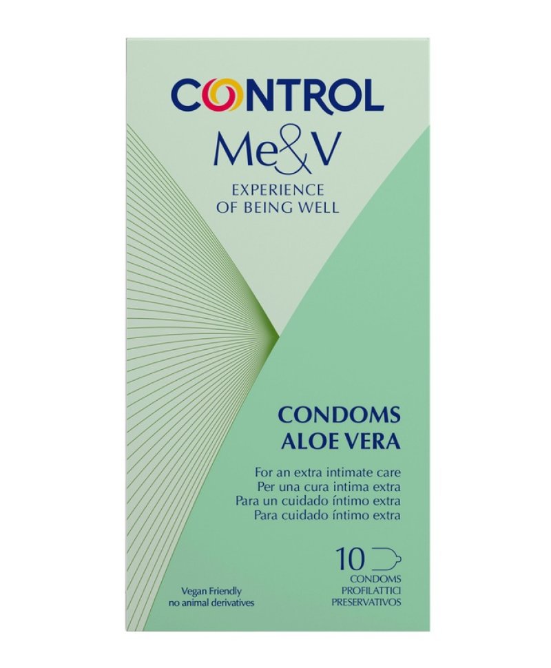 CONTROL ME&V CONDOMS ALOE 10PZ