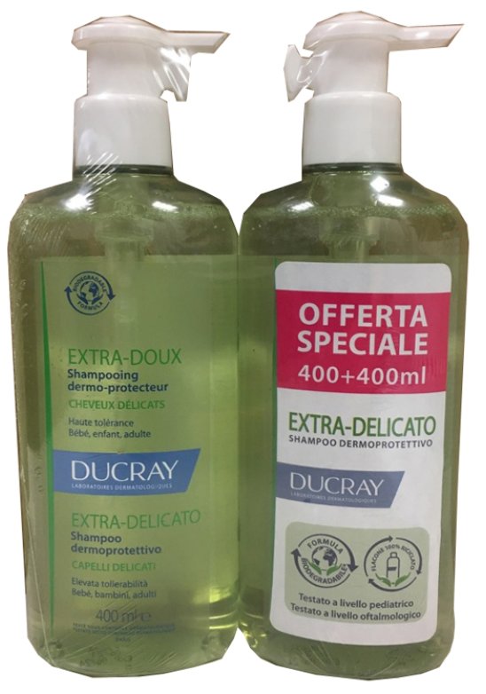 EXTRA DELICATO SH DERMO2X400ML