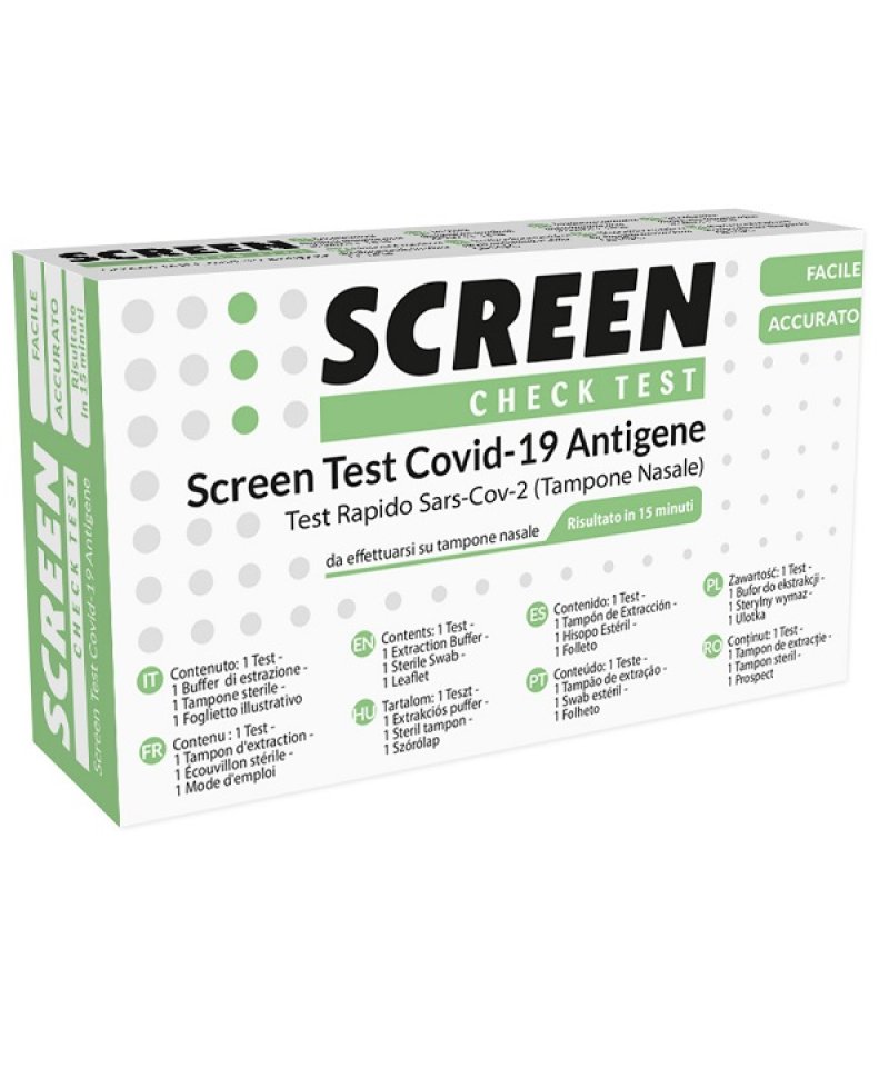 SCREEN TEST COVID-19 ANTIGENE