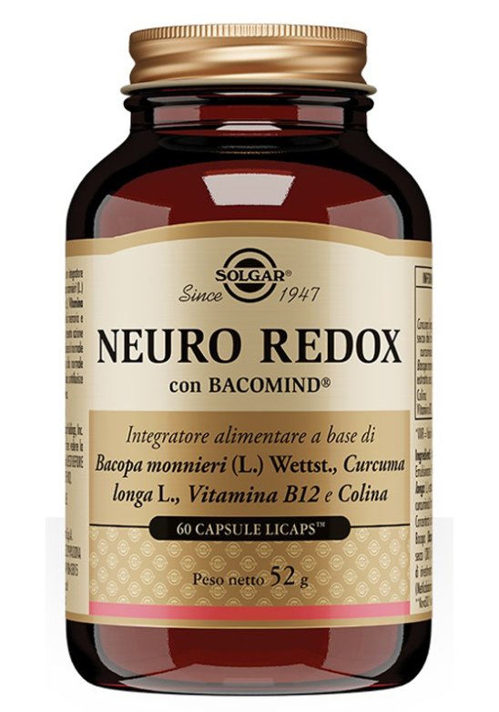 SOLGAR NEURO REDOX 60CPS VEG
