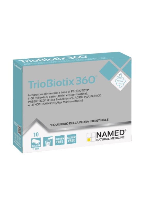 TRIOBIOTIX360 10 BUSTE Fermenti lattici prebiotici e probiotici