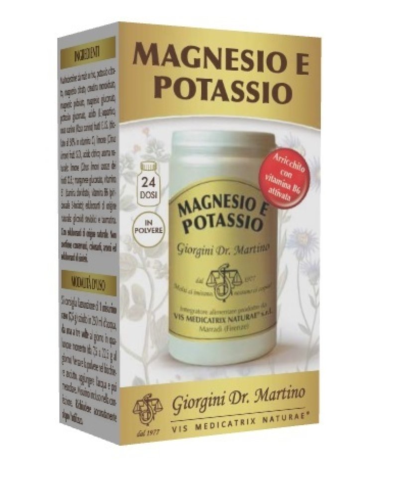 MAGNESIO E POTASSIO POLV 180G