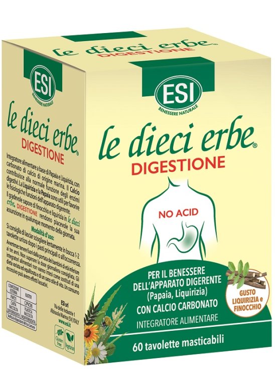 ESI LE DIECI ERBE DIG N/AC 60T