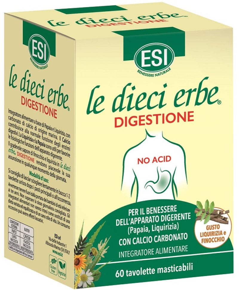 ESI LE DIECI ERBE DIG N/AC 60T