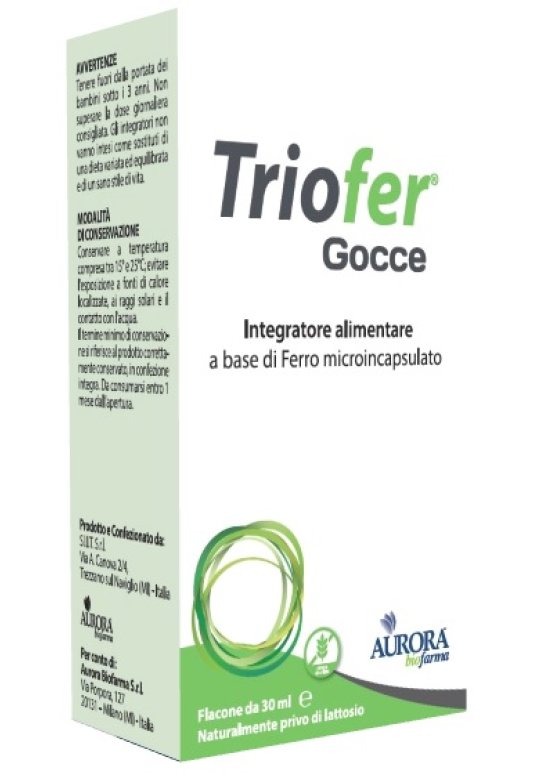 TRIOFER  Gocce 30ML AURORA BIOFAR