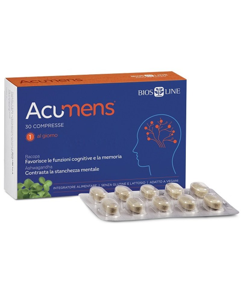 ACUMENS 30 Compresse BIOSLINE memoria e funzioni cognitive