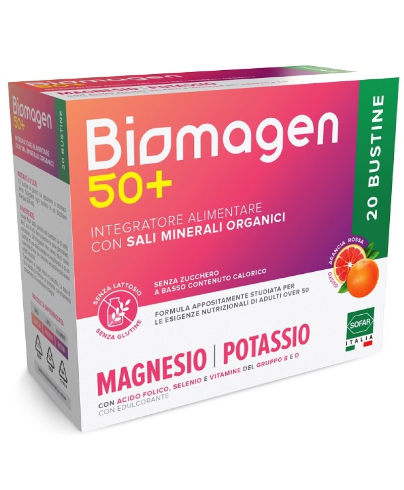 BIOMAGEN 50+ S/ZUCCHERI 20BUST