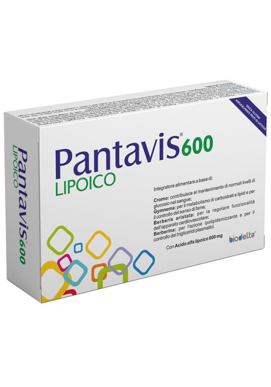 PANTAVIS 600 LIPOICO 30CPR