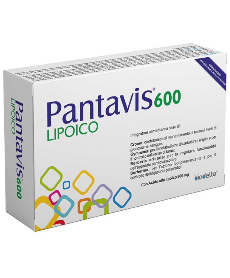 PANTAVIS 600 LIPOICO 30CPR