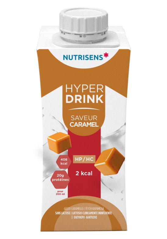 HYPERDRINK 2KCAL CARAM 4X200ML