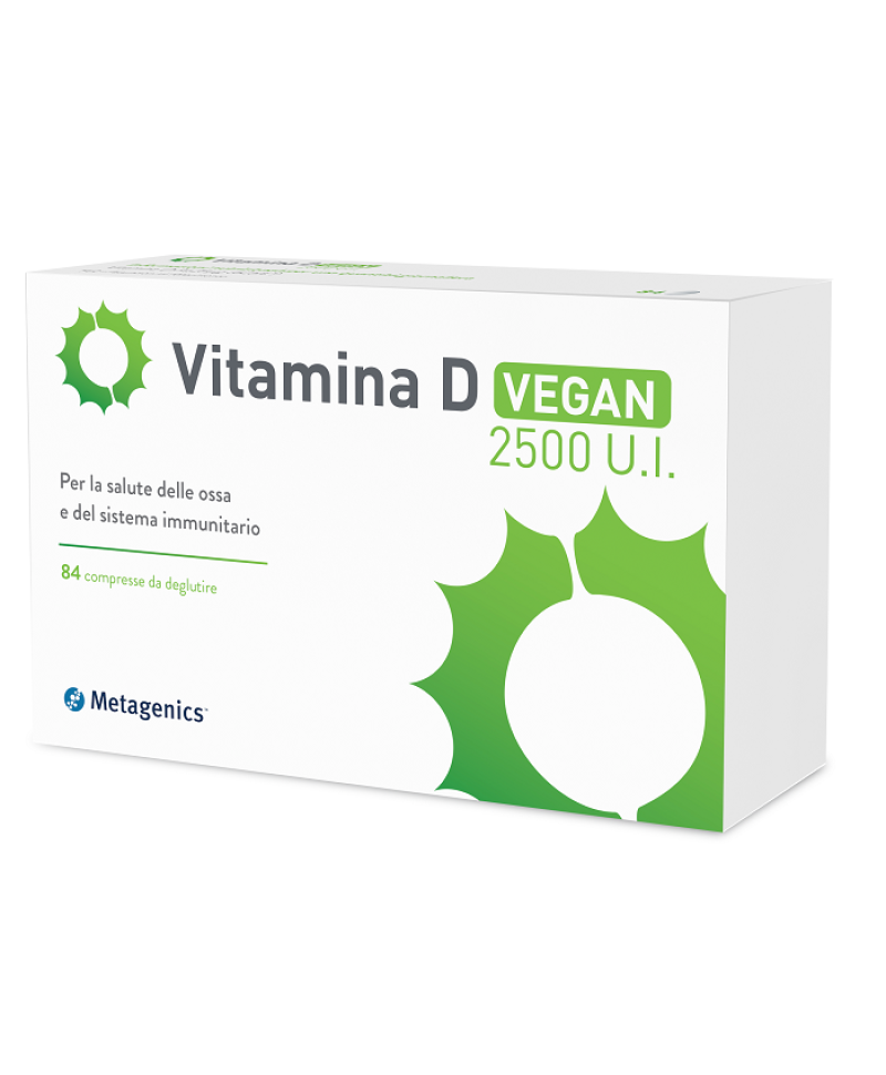 VITAMINA D 2500 UI 84 Compresse VEGAN