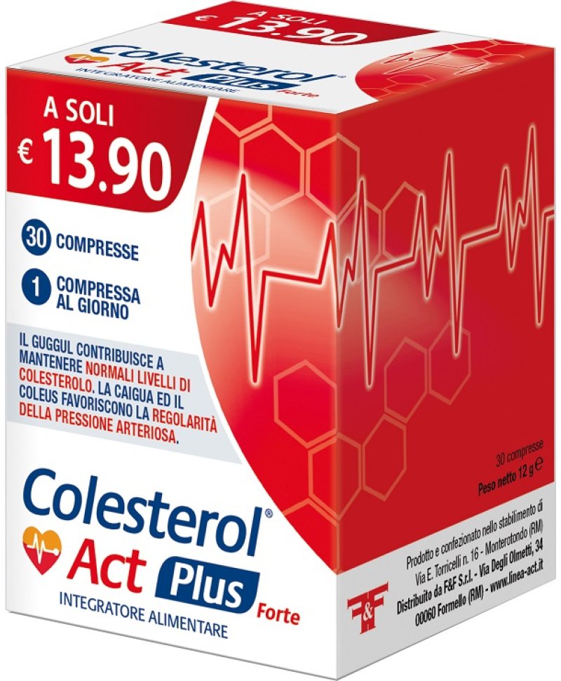 COLESTEROL ACT PLUS FORTE 30CP