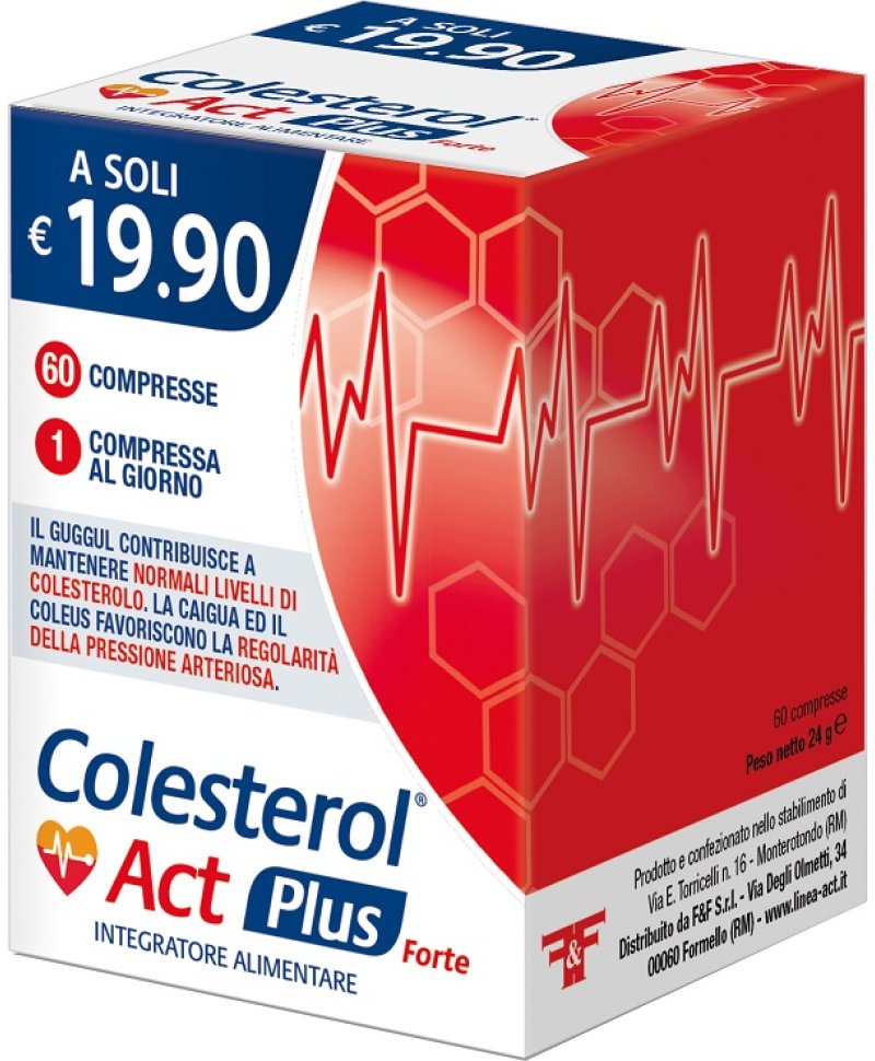 COLESTEROL ACT PLUS FORTE60 Compresse