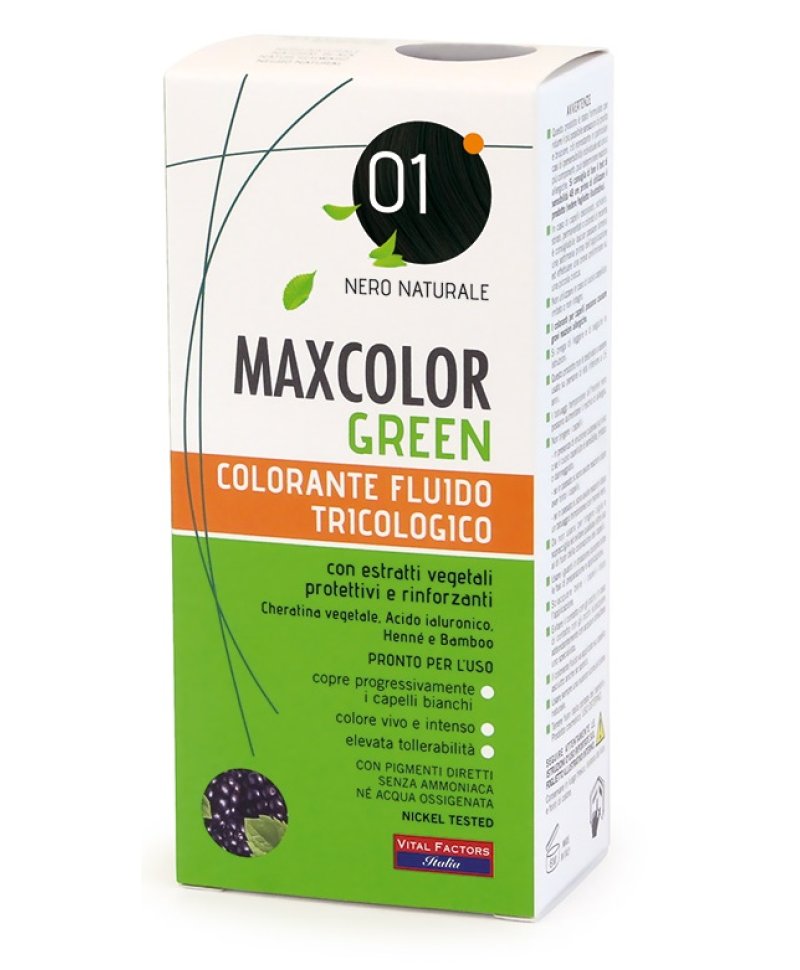MAXCOLOR GREEN 01 NERO NAT MAXCOLOR GREEN 01 NERO NAT