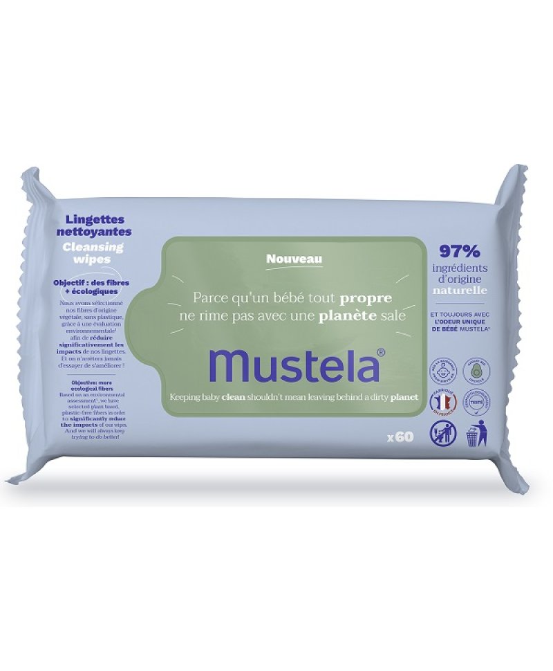 MUSTELA SALVIETTE DETERGENT60P