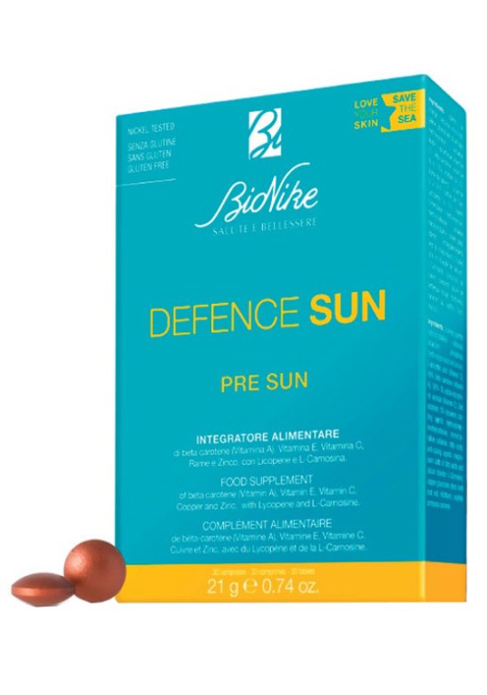 DEFENCE SUN PRE SUN 30 Compresse