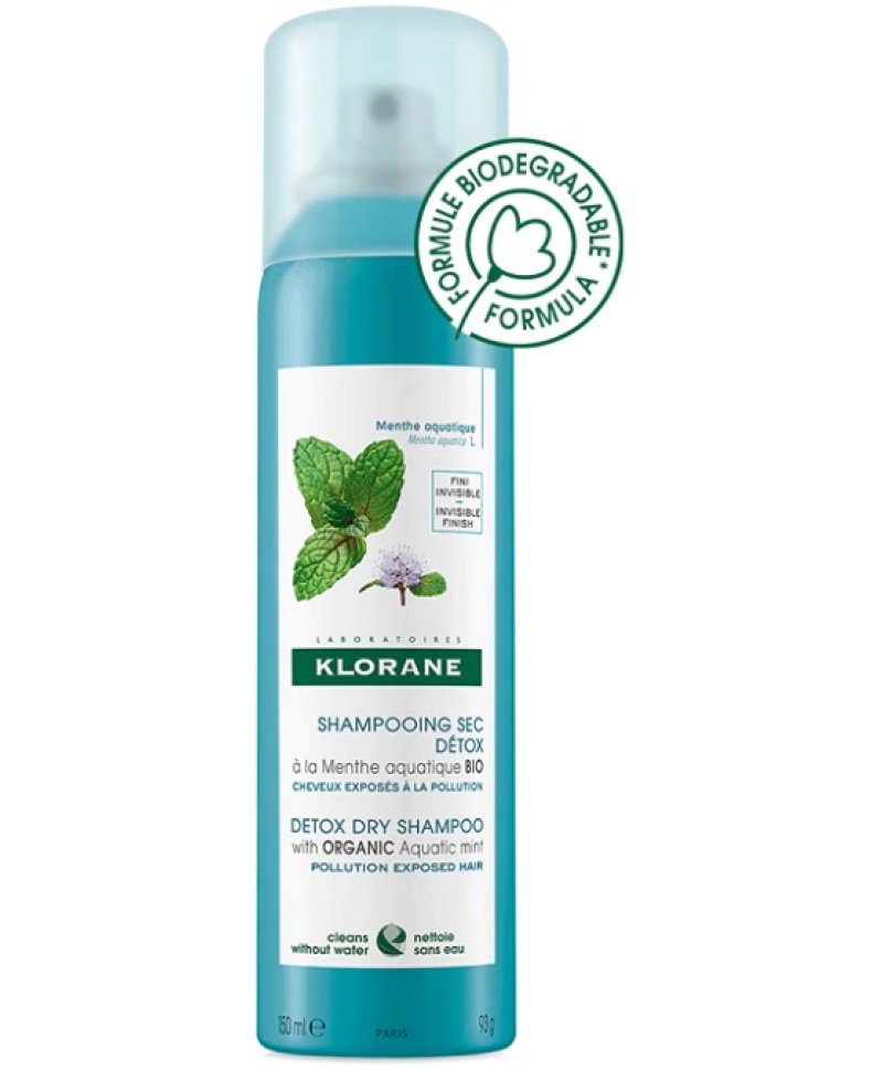 KLORANE SHA SECCO MENTA ACQU.150