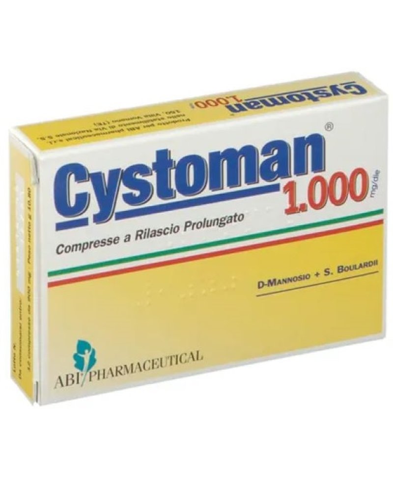 CYSTOMAN 1000 12 Compresse