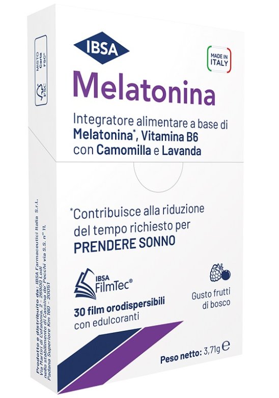 MELATONINA IBSA 30FILM ORALI