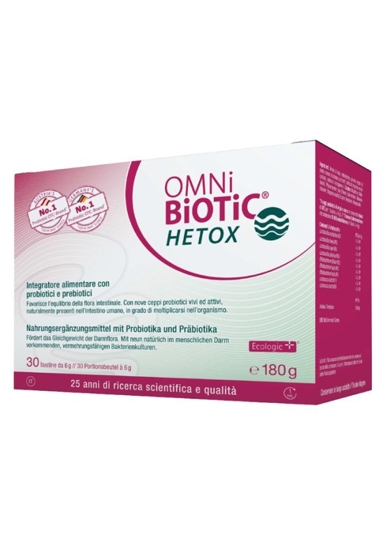 OMNI BIOTIC HETOX 30BUST