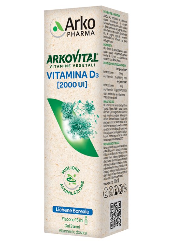 ARKOVITAL VIT D3 15ML